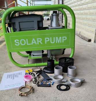 DHF 3.0HP 2200W Solar Water Pump – AC/DC Hybrid | MPPT Controller | 4" Outlet - Image 3