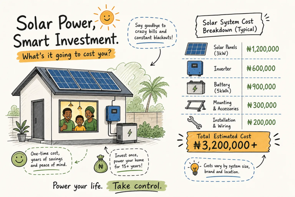 Cost of Solar Panels in Nigeria: A Practical Price Breakdown for Homeowners