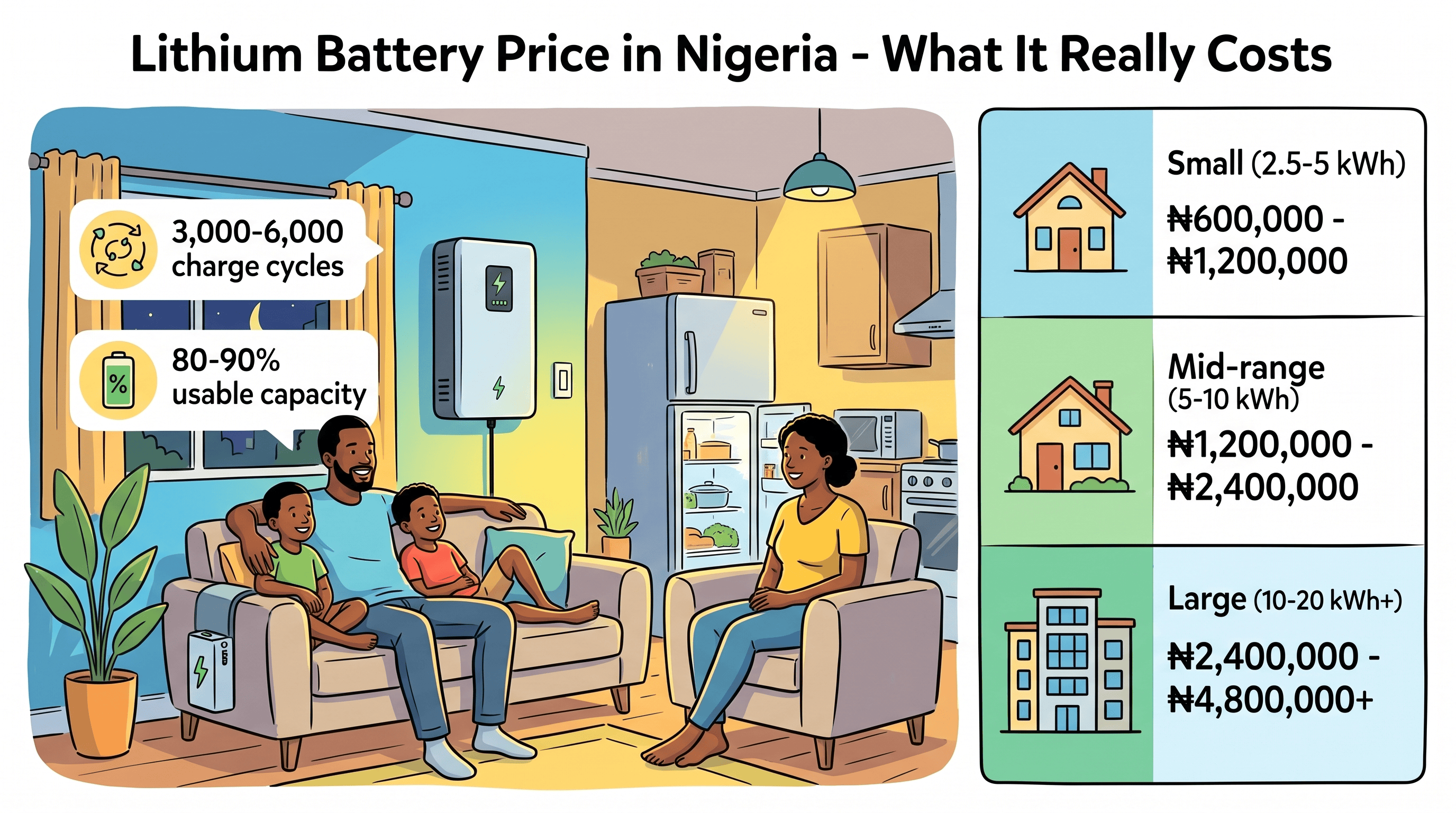 Lithium Battery Price in Nigeria: An Honest Breakdown.
